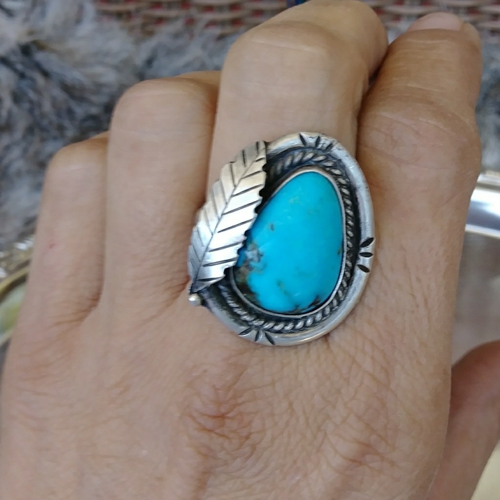 🚫SOLD🚫Beautiful Vintage Turquoise Ring